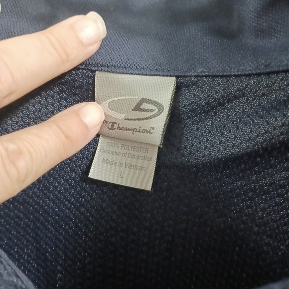 Champion Blue Jacket Size Large - Picture 6 of 6